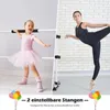 A split image showing a young girl and an adult woman using a ballet barre. Náhled obrázku produktu