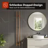 BELVIT asciugamani elettrico 150 cm doppio 120W con timer e Anteprima dell’immagine prodotto 4