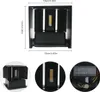 DOPWii 4 Pack 12W LED Wandleuchten Innen/Außen Wandlampe Produktbild-Vorschau 5