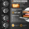 Stillstern Mini Forno Ventilato 45L 2000W con Girarrosto – Anteprima dell’immagine prodotto 3