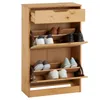 Schuhkipper BASIL, schöner Schuhschrank aus Kiefer Produktbild-Vorschau 4