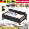 Unterbettkommode Schwarz Unterbettbox Unterbett Produktbild-Vorschau 1