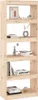 vidaXL Libreria/divisorio 60x30x167,5 cm Legno massello di Anteprima dell’immagine prodotto 7