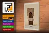 Holzschild Reise 20x30cm Granada Spain Tourismus Poster Produktbild-Vorschau 4