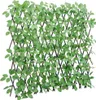 vidaXL Mříž s umělým břečťanem rozkládací zelená 180x65 cm Náhled obrázku produktu 6