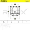 Ölfilter RIDEX 7O0016 Anschraubfilter für VW Golf VII Produktbild-Vorschau 6