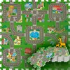 tectake® Puzzlematte MyCity 9-teilig, mit Stadt- und Produktbild-Vorschau 8