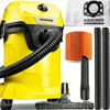 Karcher Staubsauger Wd 3 1000W 17L Trocken/Nass Funktion Produktbild-Vorschau 1