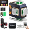 CIGMAN CMS02 Křížový Laser 4×360° Zelený s App, LCD a 2 Náhled obrázku produktu 1