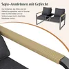 Set di mobili da giardino Merax, divano da esterno a 2 Anteprima dell’immagine prodotto 7