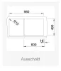 BLANCO ZENAR XL 6 S SILGRANIT noir Voir les images du produit 11