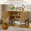 Mueble aparador Merax con 2 puertas, cómoda con patas de Vista previa de la imagen del producto 7