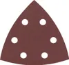 Set di fogli abrasivi per levigatrice delta, 93 mm, 120, 6 Anteprima dell’immagine prodotto 1