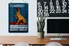 Blechschild Spruch 20x30cm Boxer Hund aufmerksam wachsam Produktbild-Vorschau 4