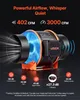 VEVOR 152,4 mm regulovateľný potrubný ventilátor, 683 m³/h, Náhľad obrázku produktu 4