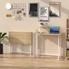 Klappbarer Schreibtisch Computertisch mit Monitorständer Produktbild-Vorschau 2