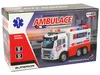 Lean Toys Krankenwagen Batterie Auto Lichter Sounds Produktbild-Vorschau 7