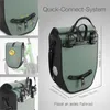 ELONEO Fahrradtasche für Gepäckträger mit LED Licht, 20L - Produktbild-Vorschau 3