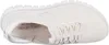 A top-down view of a single beige Skechers sneaker. Produktbild-Vorschau