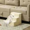 PawHut Hundetreppe 3-stufige 35 cm Haustiertreppe mit Produktbild-Vorschau 2