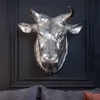 cagü: XXL Design Deko Steierkopf [MINOTAURUS] Silber aus Produktbild-Vorschau 8