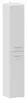 A tall, narrow white cabinet with two doors and two handles. Produktbild-Vorschau