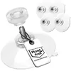 com-four® 4x Saugnäpfe mit M4-Gewinde - Ø 40 mm - Extra Produktbild-Vorschau 1