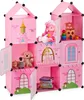 relaxdays Steckregal Kinderzimmer als Schloss Produktbild-Vorschau 1