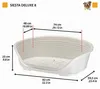 Panier - FERPLAST - Siesta Deluxe - Taille 8 - 82 x 59,5 x Voir les images du produit 3