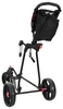 Chariot de golf noir 110 x 60 x 132 cm en fer Voir les images du produit 5