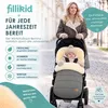 Fillikid Winterfußsack Bernina Lammfell Exklusiv Produktbild-Vorschau 7