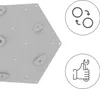 Kletterwand-Set Grau für Kinder & Erwachsene Produktbild-Vorschau 3