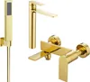 Mexen Zero R02 Badewannenset, Gold - 71113R02-50 Produktbild-Vorschau 1