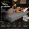 EXKLUSIV HEIMTEXTIL Frottee Spannbettlaken 200 x 220 cm Produktbild-Vorschau 3