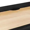 Hariyang - Scrivania in metallo con ripiano in legno 120x50 Anteprima dell’immagine prodotto 3