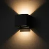 ZMH Led Wall Light 2pcs Indoor & Outdoor Black Wall Lamp 01 Anteprima dell’immagine prodotto 16