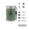 Stanley Food Jar 0,40 L Hammertone Green Produktbild-Vorschau 7