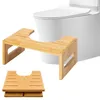 Klappbarer Holz-Toilettenhocker für ergonomische WC-Haltung Produktbild-Vorschau 1