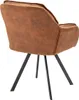 riess-ambiente Drehbarer Design Stuhl MR. LOUNGER hellbraun Produktbild-Vorschau 12