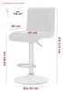 2 stuks barkrukken/bistrostoelen Erika - bekleding: geweven Productafbeelding-voorbeeld 12