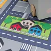 Teppich Kinderzimmer Grau Kinderteppich Spielteppich Produktbild-Vorschau 3