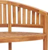 vidaXL Bananenbank 151 cm Massivholz Teak Produktbild-Vorschau 6