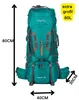 MAITY 80L gro?er Trekkingrucksack Grš¹n Produktbild-Vorschau 1
