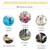 CALMENTA® infračervená sauna deka 180x80 cm – elektrická Náhled obrázku produktu 5