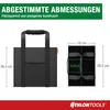 ATHLONTOOLS Flaschenträger 6 Flaschen - schwarz Produktbild-Vorschau 2