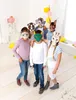Folia 23204 Masque pour enfant blanc 6 pièces(T) Voir les images du produit 3