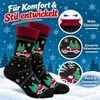 Socken Adventskalender Männer 2026 12 Paar Weihnachtssocken Produktbild-Vorschau 4