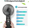 Handventilator, Tragbarer Faltbarer USB Lüfter, 5 Produktbild-Vorschau 3