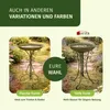 Moritz Vogeltränke Vogelbad dunkelbraun mit kleinem Vogel Produktbild-Vorschau 9