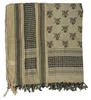 Mil-tec Skull Arafat-Halstuch coyote-schwarz, 110 x 110cm Produktbild-Vorschau 2